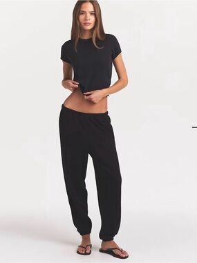 SKIMS Black Joggers